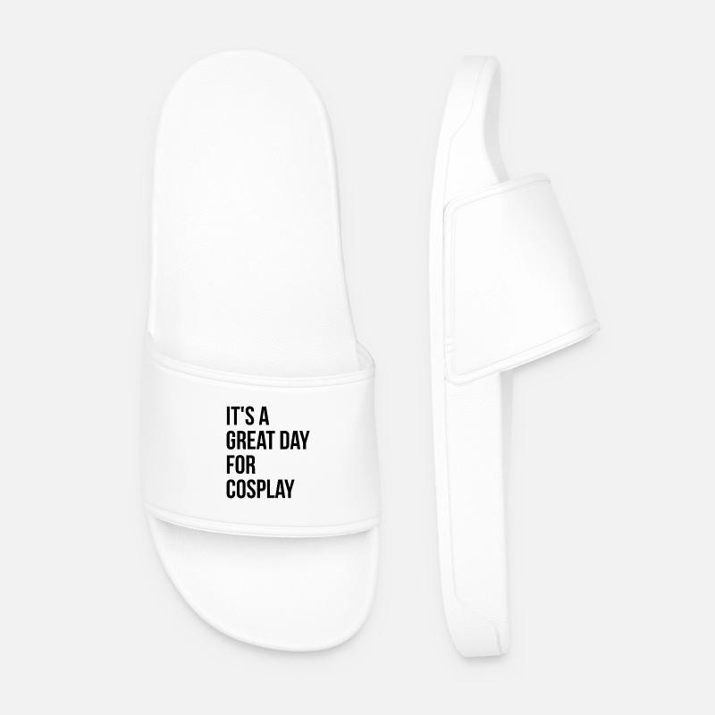 Cosplayer - Men’s Pool Sliders - white