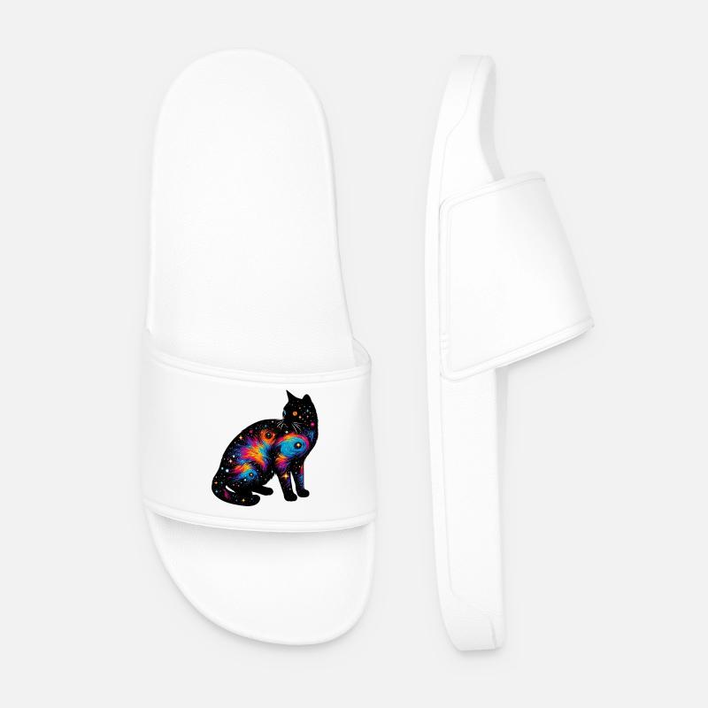 Cat - Men’s Pool Sliders - white