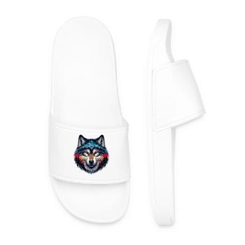 Loup - Claquettes Homme - blanc - Devant