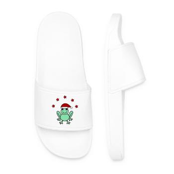 anniversary. Anniversary Decade. humor. funny - Men’s Pool Sliders - white - Front