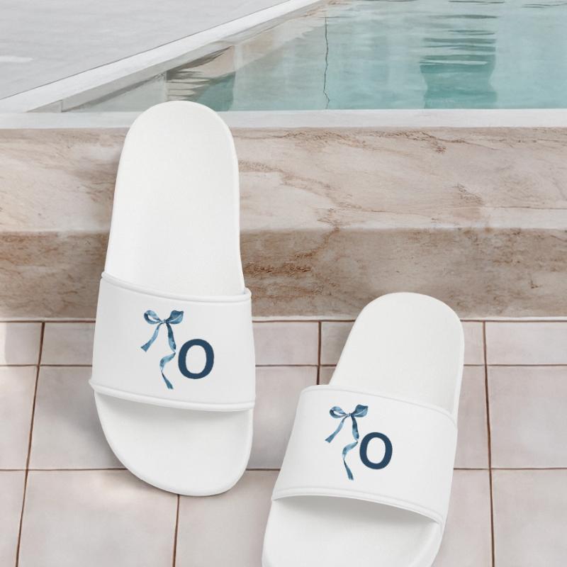 Monogramm oder Geschenkidee Männer Badelatschen