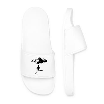 Pingouin Solitaire - Claquettes Homme - blanc - Devant