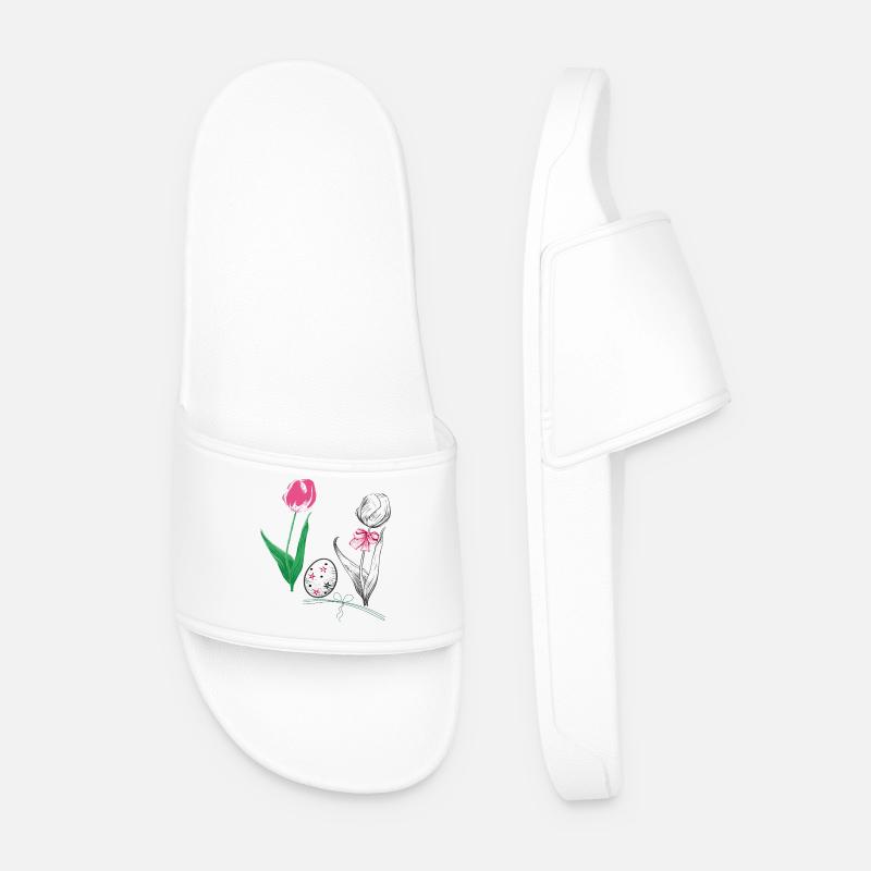 Easter - Men’s Pool Sliders - white