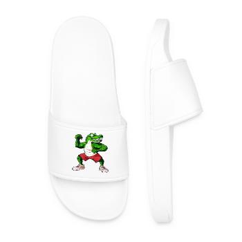 Fitness Crocodile - Claquettes Homme - blanc - Devant