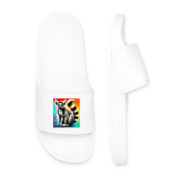Lemur - Men’s Pool Sliders - white - Front