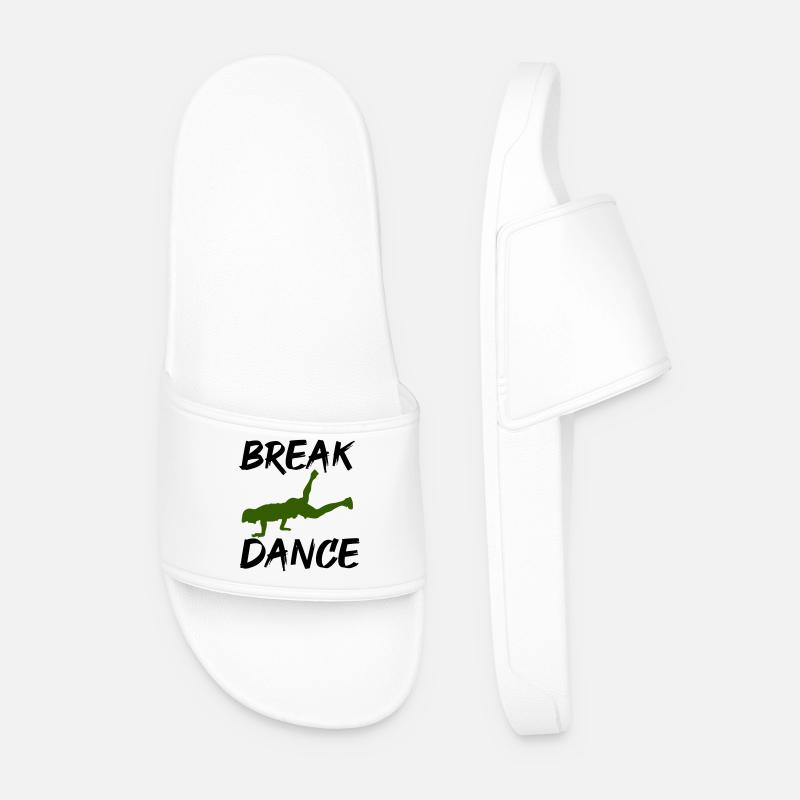 Breakdancing - Men’s Pool Sliders - white