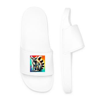 Lemur - Men’s Pool Sliders - white - Front
