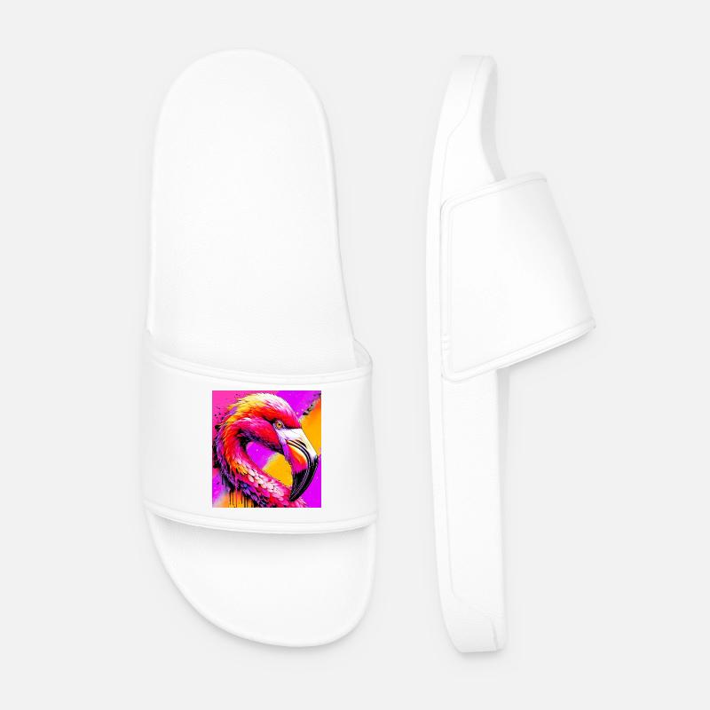 Flamant - Claquettes Homme - blanc