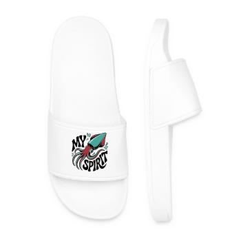 Esprit de la pieuvre - Claquettes Homme - blanc - Devant