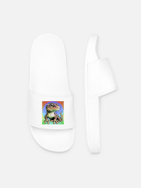 Gecko - Men’s Pool Sliders - white
