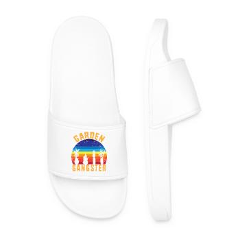 Botanist - Men’s Pool Sliders - white - Front