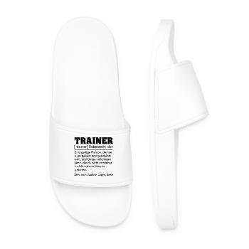 Trainer Definition - Männer Badelatschen - Weiß - Vorne