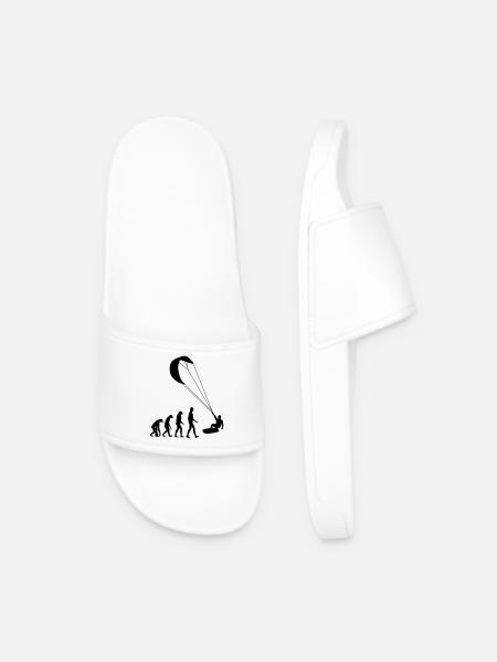 Kiteboarding / Kitesurfing / Kitesurf / - Claquettes Homme - blanc