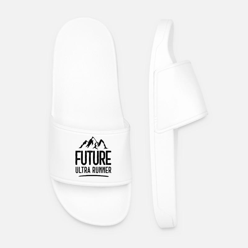 Future Ultra Runner - Männer Badelatschen - Weiß