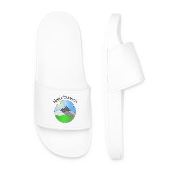 Naturbuasch - Naturjunge, dialecte autrichien - Claquettes Homme - blanc - Devant