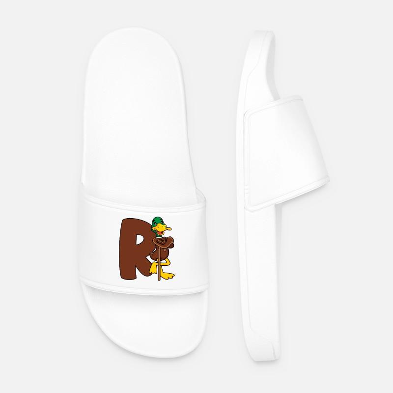 Rente  - Männer Badelatschen - Weiß