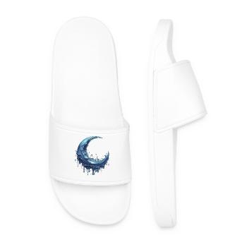 Lune fondante - Claquettes Homme - blanc - Devant