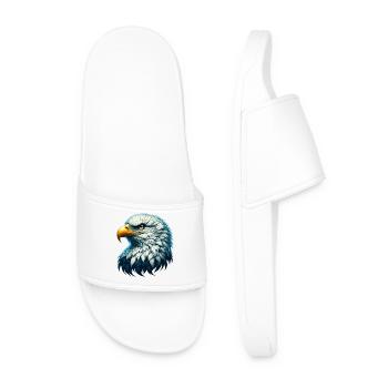 Eagle - Men’s Pool Sliders - white - Front
