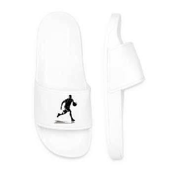 Basketball player - Men’s Pool Sliders - white - Front