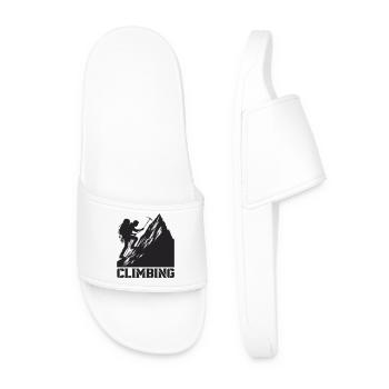 Alpinisme Escalade - Claquettes Homme - blanc - Devant