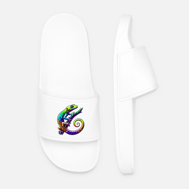 Gecko - Men’s Pool Sliders - white