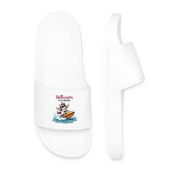 Surfeur Licorne - Claquettes Homme - blanc - Devant