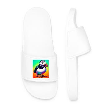 macareux - Claquettes Homme - blanc - Devant