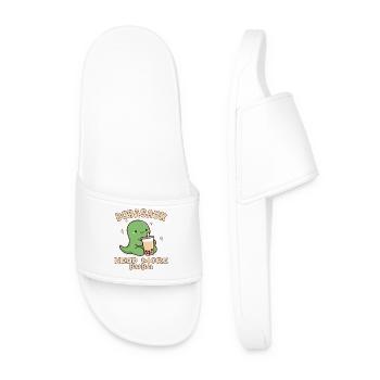 BOBA SAUR Mignon - Men’s Pool Sliders - white - Front