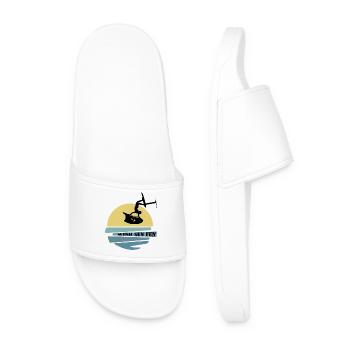 Wingfoil Sunset - Men’s Pool Sliders - white - Front
