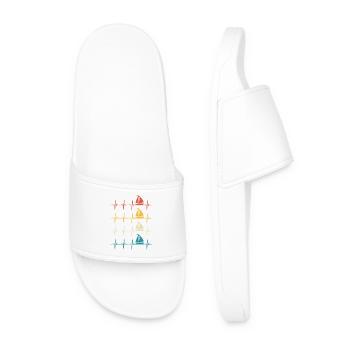 voilier heartbeat bateau à voile - Claquettes Homme - blanc - Devant