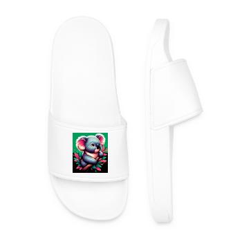 Koala - Claquettes Homme - blanc - Devant