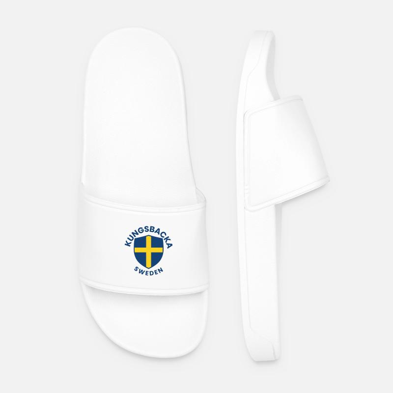 Kungsbacka Sköld, Schweden - Männer Badelatschen - Weiß