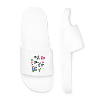 thank you - Men’s Pool Sliders - white - Front