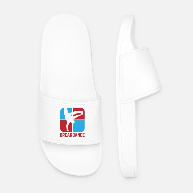 Breakdancing - Men’s Pool Sliders - white