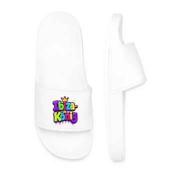 Ibiza King Graffiti Crown - Men’s Pool Sliders - white - Front