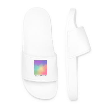 On the spectrum - Men’s Pool Sliders - white - Front