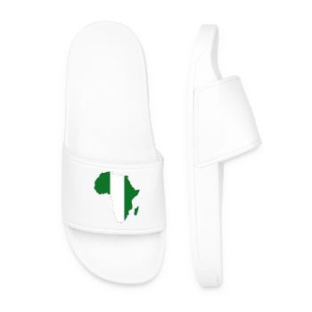 Drapeau du Niger Afrique - Claquettes Homme - blanc - Devant