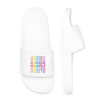 Promotion 2027 Néon - Claquettes Homme - blanc - Devant