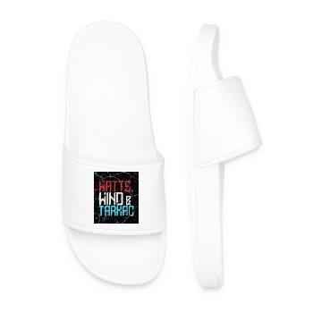 Watts Wind Tarmac - Men’s Pool Sliders - white - Front