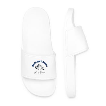 Nordic Sports Addicts - Let it Snow - Men’s Pool Sliders - white - Front