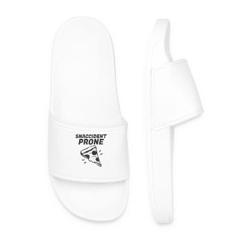 Snaccident Prone - Men’s Pool Sliders - white - Front