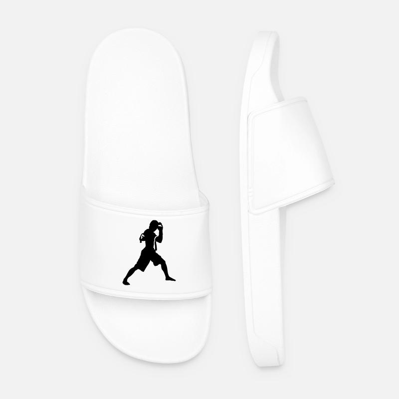 kickboxing - Men’s Pool Sliders - white