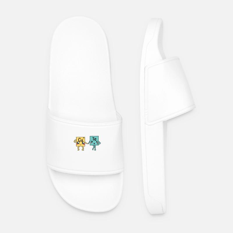 science - Men’s Pool Sliders - white