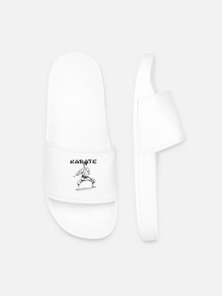 karate - Men’s Pool Sliders - white