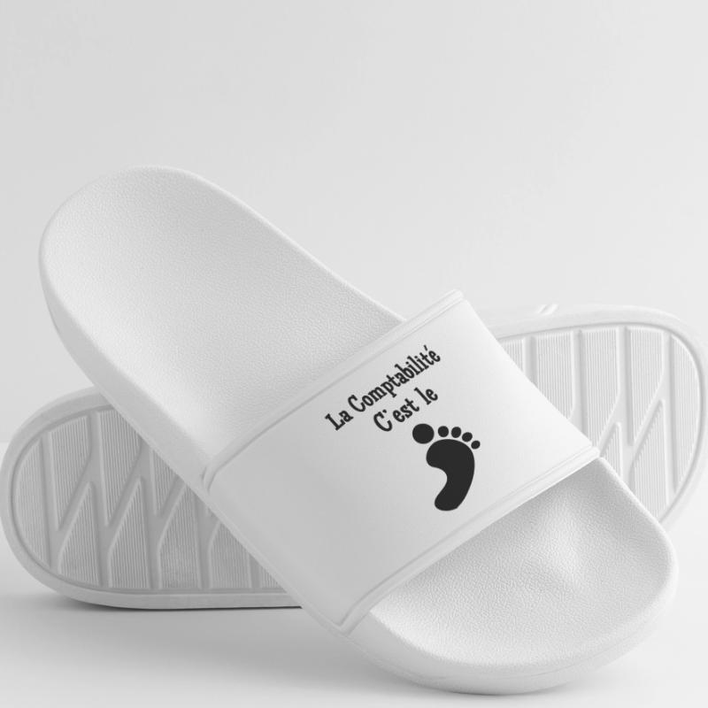 Accountant / Accounting / Comptable / Comptabilité Men’s Pool Sliders