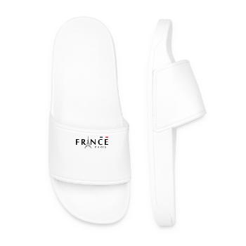 FRANCE PARIS - Men’s Pool Sliders - white - Front
