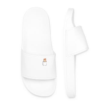Loutres - Claquettes Homme - blanc - Devant