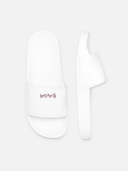 Love Yoga Fitness Paresseux Amour - Claquettes Homme - blanc