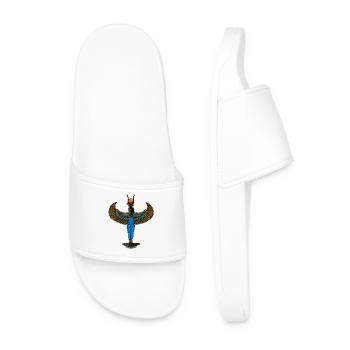 DEESSE ISIS STANDING CREATION Louis RUNEMBERG ©Adagp - Men’s Pool Sliders - white - Front