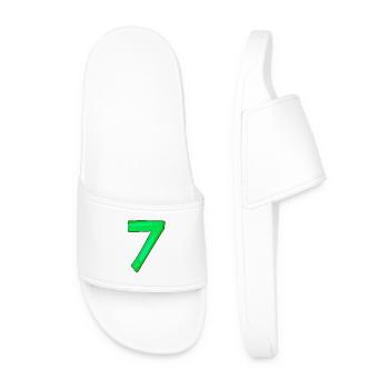 7 - Claquettes Homme - blanc - Devant